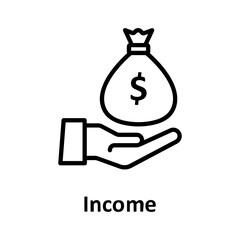 Dollar, earning  Vector Icon which can easily modify or edit

