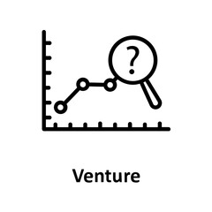 Graph, market strategy Vector Icon which can easily modify or edit

