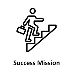 Career, career advancement Vector Icon Fully Editable

