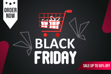 Fototapeta premium Black Friday Sale