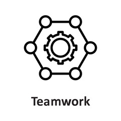 Obraz premium Business, cogwheel Vector Icon which can easily modify or edit