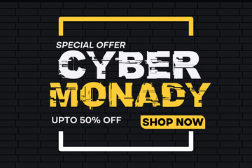 Fototapeta premium Cyber Monday