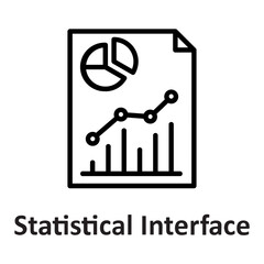 Analytics, data Vector Icon which can easily modify or edit

