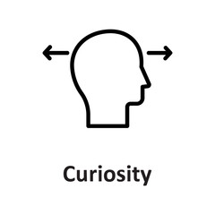 Brainstorming, curiosity Vector Icon which can easily modify or edit

