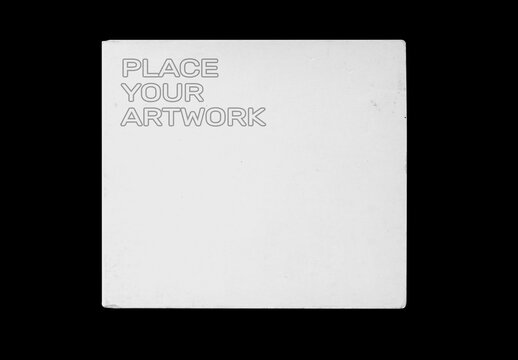 CD Disc Compact Liner Notes Book Mockup Template