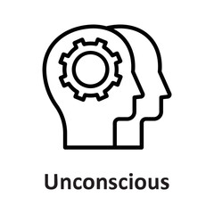 Asleep, head Vector Icon

