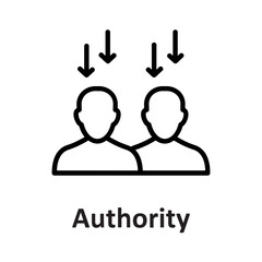 Authority, important Vector Icon
