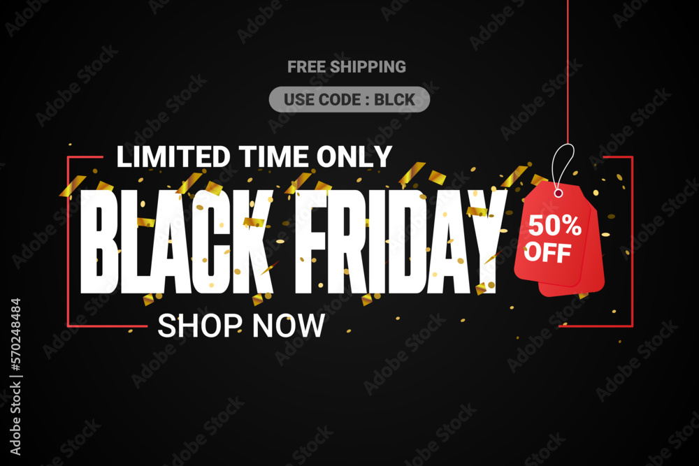 Wall mural Black Friday Background