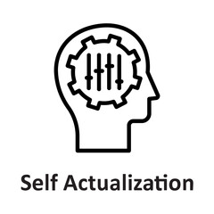 Adjuster, brain Vector Icon

