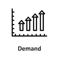 Business, demand Vector Icon

