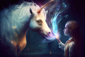Magical fantasy .Generative AI