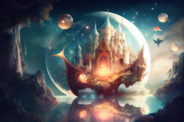 Magical fantasy .Generative AI