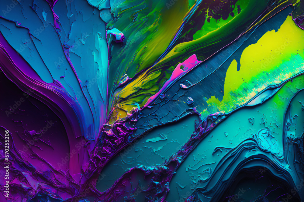 Poster abstract colorful texture background. ai generative