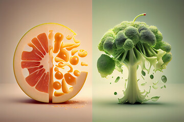 Healthy Food Alternatives  .Generative AI