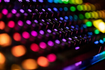 Keyboard - rgb rainbow backlight