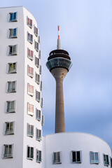 Obraz premium Düsseldorf Skyline