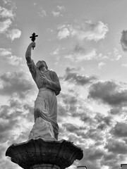 statue of the person - Bom Jesus da Lapa 