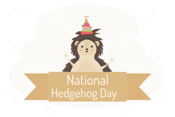National Hedgehog Day. © Марина Мигаль