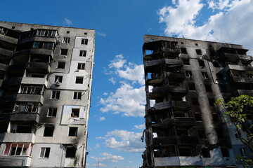 Russian air force dropped bombs and destroyed buildings, killed civilians