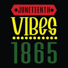 Juneteenth Vibes 1865 svg