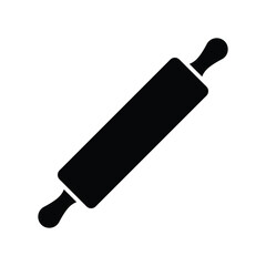 rolling pin icon vector design template in white background