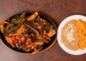 chicken fajitas