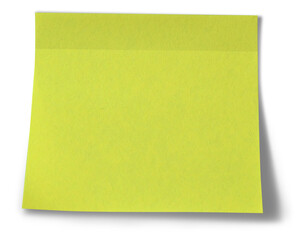 yellow sticky note