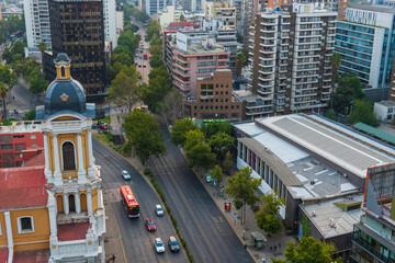 view of the city