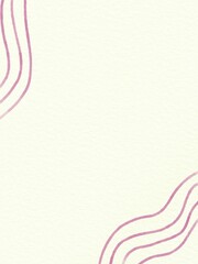 Abstract line watercolor Valentine Party Birthday invitation background