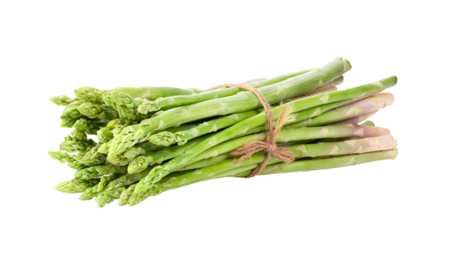 Asparagus isolated on transparent png