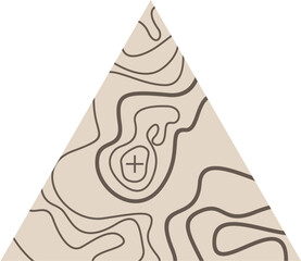 Topography Map Vector