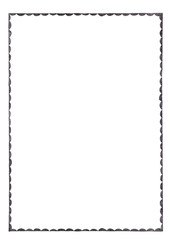 鉛筆で手描きしたかわいいフレーム