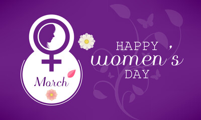 International Women's Day is celebrated  on the 8th of March annually around the world. It is a focal point in the movement for women's rights. Vector illustration design.