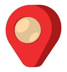gps navigation pin