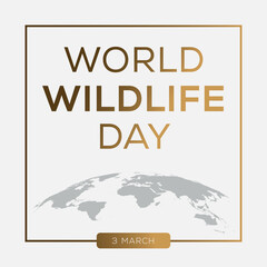 World Wildlife Day, held on 3 March.