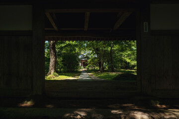 岩手平泉 中尊寺 大長寿院