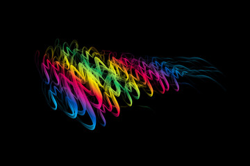 abstract colorful rainbow