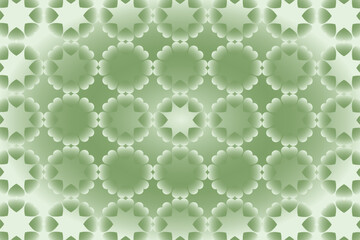 Abstract romantic and love vector background with heart in gradient colors