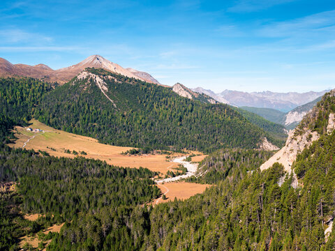 The Swiss National Park is located in the Western Rhaetian Alps, in eastern Switzerland.