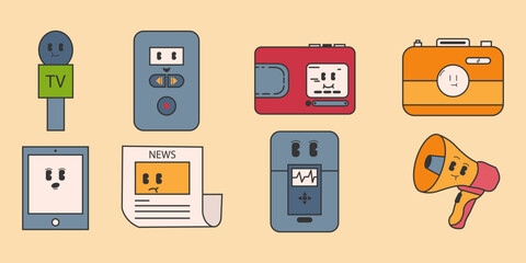 pers vector design element banner doodle