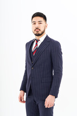 スーツ姿の男性のポートレート