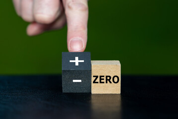 Cubes form the German saying 'plus minus zero'. Meaning that you do not have any benefits or any...