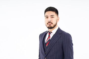 スーツ姿の男性のポートレート