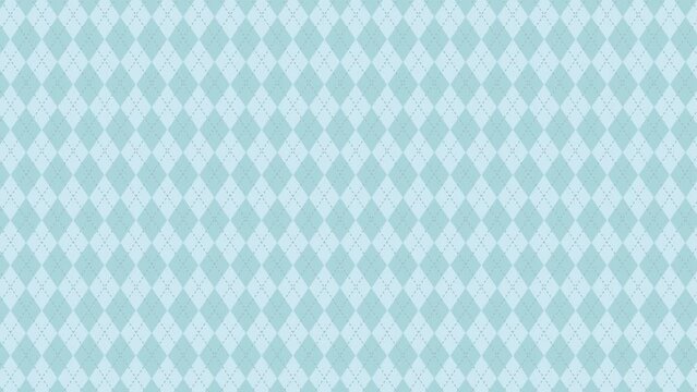 Argyle checkered background animation(fairy)