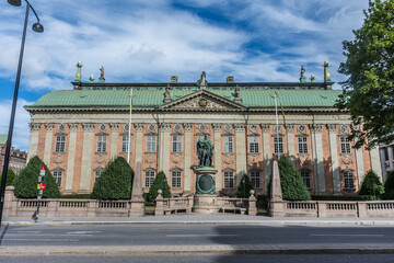 Fototapeta premium View of the city center of Stockholm, Sweden