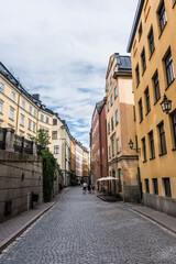View of the city center of Stockholm, Sweden
