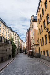 Fototapeta premium View of the city center of Stockholm, Sweden