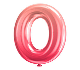 Number Balloons 3D Generative AI