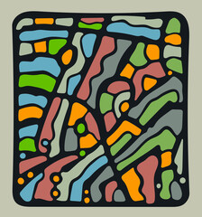 Herbs, Stained Glass 