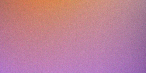 Abstract pastel purple orange gradient with grain noise texture illustration.